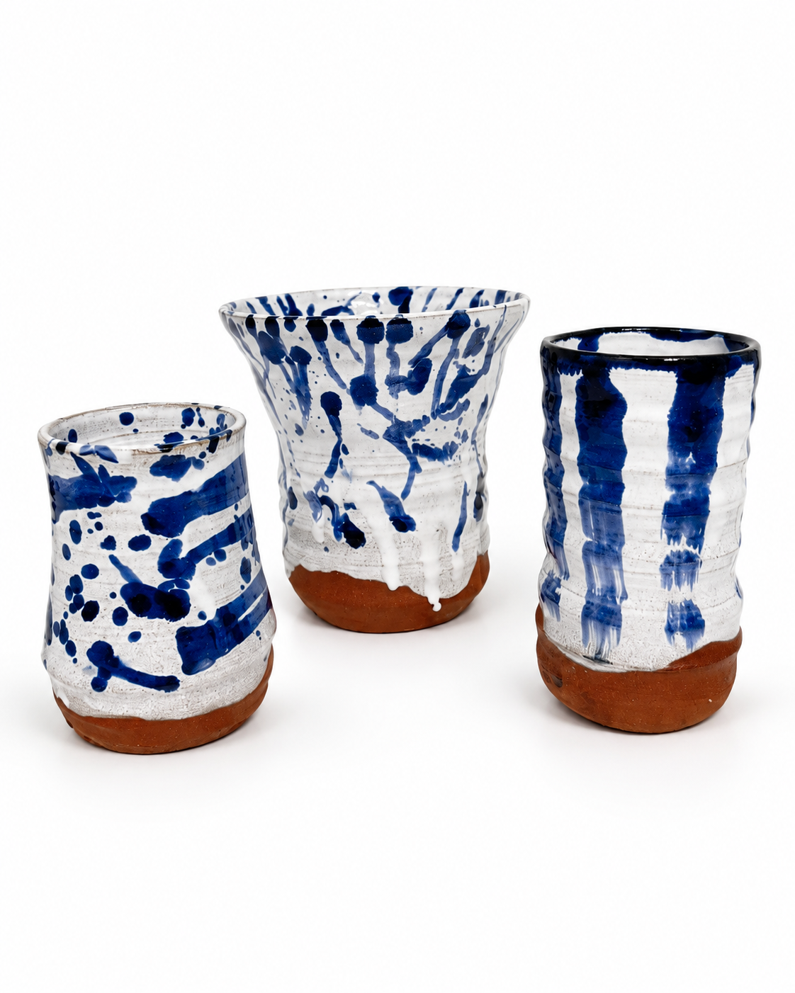 Cobalt Splash Vessels