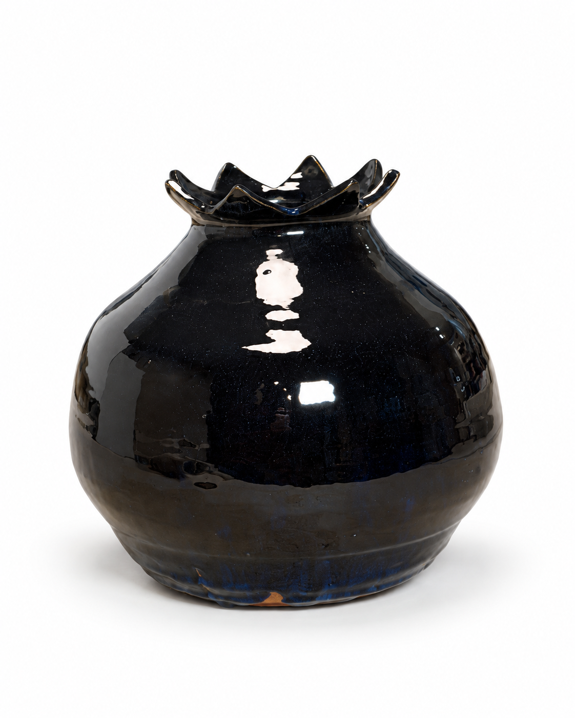 Noir Pomegranate Vase