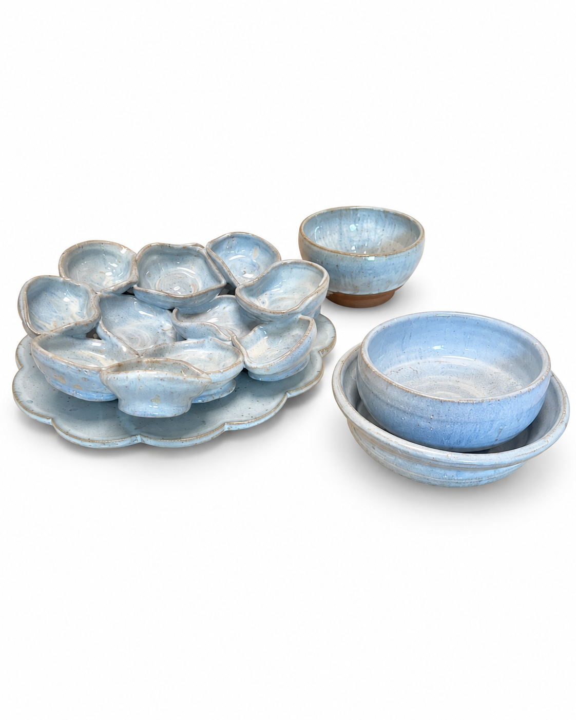 Sky Glaze Serving Collection